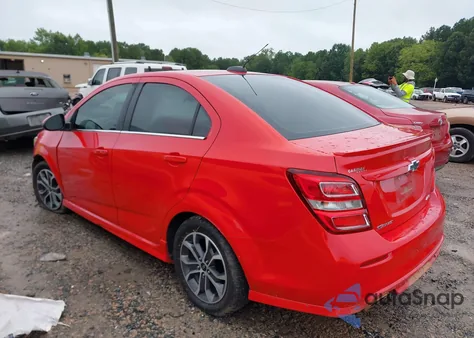 2019 Chevrolet Sonic Lt Auto from USA, damaged, VIN 1G1JD5SB7K4136697